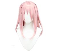Windskids Inui Sajuna Cosplay Perruques Femme Rose 50CM Longue Cheveux Raides Pony Perruques Déguisement My Dress-Up Darling Inui Sajuna Halloween Carnaval Fête Mascarade Anime Wig