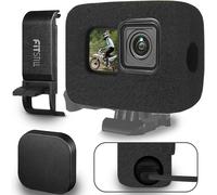 Windslayer Housse De Protection Coupe-Vent Pour Go Pro Hero 13, 12, 11, 10, 9 - Mousse Noire Réduction Du Bruit Du Vent - Éponge Pour Enregistrement Audio[GOP6256195]