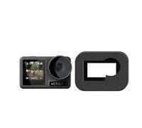 Windslayer pour DJI OSMO Action 3, Pare-Brise Housse Mousse Boîtier Cadre Etui pour Caméra Action 3, Accessoires de Réduction du Bruit Vidéo