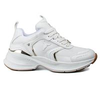 Windsor Smith, Knockout, Chaussures Compensées Running Mode Mode, White Rosegold, 36 EU