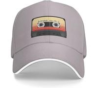 Windsoul Casquette de Baseball Classique Awesome Mixtape Vol 1, Bande, Musique, Retro Golf Golf Dames Hommes