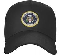 Windsoul Casquette de Baseball Classique de Style Unisexe American Presidential Seal Casquette de Baseball pour Femmes Hommes Ajustable États-Unis Trump élection Vote Papa Chapeau Performance Cadeau