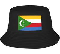 Windsoul Casquette de Baseball Classique Style Unisexe Drapeau personnalisé des Comores Seau Chapeau Femmes Hommes Plage Soleil d’été Camping pêche Casquette Cadeau