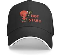 Windsoul Casquette de Baseball Hot Stuff Bébé Mode Plage Designer Homme Noir Cool
