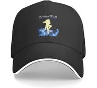 Windsoul Casquette de Baseball Jethro Tull (3) Plage Protection Solaire Chapeau Solaire Grande Taille Chapeau Noir Cool