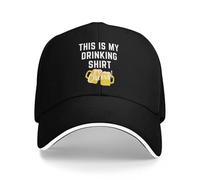 Windsoul Classique C’est ma Chemise à Boire Citations drôles 2025 Casquettes de Baseball Casquettes de Soleil Hommes Femmes Chapeaux
