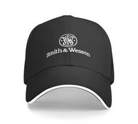 Windsoul Classique Impression Smith Lettres Camping Casquettes de Baseball Hommes Wesson Impression Mâle Plage Papa Chapeau Snapback Casquette Polyvalent