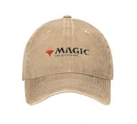 Windsoul Classique Magic Games Gathering MTG Unisexe Casquette de Baseball Simple Logo Délavé Casquettes Chapeau Classique Activités de Plein air Casquette Polyvalente