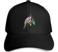 Windsoul Rouge-Moustache ou à crête Bulbul Casquette de Baseball Chapeau de Plage drôle Chapeau Luxe Beach Sortie Dames Hommes Cool