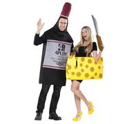 Wine and Cheese Fancy Dress Costume Standard