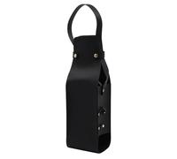 Wine Bag for Gifting, Wine Bottle Bag with Handle, Wine Bottle Carrier, Foldable Wine Bag, Wine Tote for Two Bottles, Wine Bag with Insulation, Reusable Wine Tote Bag, Noir , riferimento alla