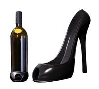 Wine Bottle Rack - Support d'affichage de vin rouge à talons hauts | Accessoires de ruban cadeau de 8 pouces de long, support de bouteilles de vin simples pour décoration de fête de mariage