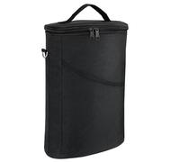 Wine Cooler Bag - 2 Bottle Wine Cooler Carrying Case, Leakproof Insulated Beer Pouch Chiller Carrier Bag with Adjustable Shoulder Strap and Handle for Adults Travel Party Picnic Golf Women