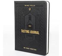 Wine Folly Carnet de Notes guidées de dégustation de vin (carnet B6 de 12,7 x 17,8 cm) - Comprend Une méthode de dégustation en 4 étapes, Une Carte de référence de Couleur du vin et Un Marque-Page -