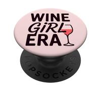Wine Girl Era pour la Journée Internationale du vin de Porto PopSockets PopGrip Adhésif