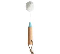 Wine Glass Cleaning Brush - Scratch Free Foam Cleaner with Wooden Handle