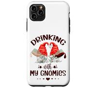 Wine Lover Gnomes - Drinking with My Gnomies - Funny GNOME Coque pour iPhone 11 Pro Max