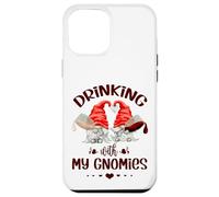 Wine Lover Gnomes - Drinking with My Gnomies - Funny GNOME Coque pour iPhone 12 Pro Max