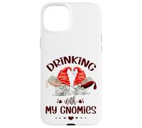 Wine Lover Gnomes - Drinking with My Gnomies - Funny GNOME Coque pour iPhone 15 Plus