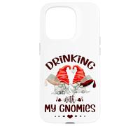 Wine Lover Gnomes - Drinking with My Gnomies - Funny GNOME Coque pour iPhone 15 Pro