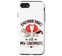 Wine Lover Gnomes - Drinking with My Gnomies - Funny GNOME Coque pour iPhone SE (2020) / 7/8