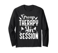Wine Lovers Group Therapy in Session Funny Group Drinking Manche Longue