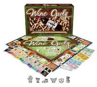 Wine-Opoly Jeu de société à échanger de propriété - Jeu pour adultes, stratégie amusante pour 2 à 6 joueurs, 18 ans et plus - Un jeu complet et bien équilibré