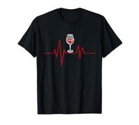 Wine Pulse - Battement de cœur d'un amateur de vin T-Shirt