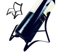 Wine Rack Metal, Bottle Holder Organizer, Chair Shape Display Stand Strong Load Bearing Storage Rack, for Dining Table Kitchen Bar Home Decor Wine Display Storage Organizer Shelf 4.72x5.12x4.72 inch