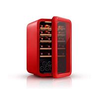Wine Refrigerator - Touchscreen Wine Cooler 5-18 Deg White Red Wine Fridge Chiller Countertop Wine Cooler - Freestanding Compact Mini Wine Fridge 49 Bottle W/Digital Control