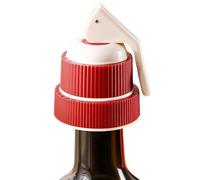 Wine Stopper - Beverage Preserver Cork with Time Scale Record | Airtight Bottle Seal Accessory with Leak Guard Fit, Freshness Lock System & Elegant Party Helper for Home Kitchen, Christmas Dinner