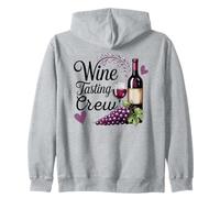 Wine Tasting Crew Raisins & Bottle Sweat à Capuche