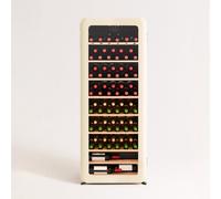 CREATE Refroidisseur à vin électrique WINECOOLER RETRO design rétro 12/45/76 bouteilles Blanc cassé