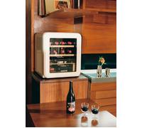 CREATE Cave à vin électrique WINECOOLER RETRO 12/45/76 bouteilles Température réglable Blanc cassé
