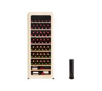 WINECOOLER RETRO - Refroidisseur à vin électrique de style rétro pour 12, 45 ou 76 bouteilles - Blanc cassé