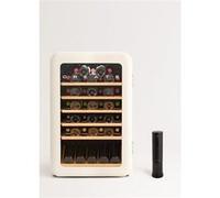 WINECOOLER RETRO - Refroidisseur À Vin Électrique De Style Rétro Pour 12, 45 Ou 76 Bouteilles Blanc Cassé