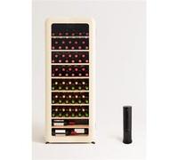 WINECOOLER RETRO - Refroidisseur À Vin Électrique De Style Rétro Pour 12, 45 Ou 76 Bouteilles Blanc Cassé