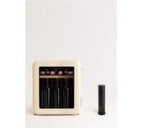 WINECOOLER RETRO - Refroidisseur à vin électrique de style rétro pour 12, 45 ou 76 bouteilles Beige G