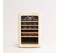 WINECOOLER RETRO - Refroidisseur À Vin Électrique De Style Rétro Pour 12, 45 Ou 76 Bouteilles Blanc Cassé