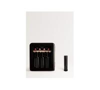 WINECOOLER RETRO - Refroidisseur à vin électrique de style rétro pour 12, 45 ou 76 bouteilles - Noir