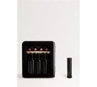 WINECOOLER RETRO - Refroidisseur à vin électrique de style rétro pour 12, 45 ou 76 bouteilles - Noir Noir G