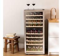 WINECOOLER XXL - Cave À Vin Réfrigérée 70 Bouteilles Inox
