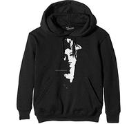 Winehouse Amy - Felpa # M Black Unisex # Scarf Portrait [Import]