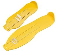 Winfred Lot de 2 Pédimètre - Enfants (2 à 30) - Adultes (17 à 47) - Mesure Pied Dispositif de Mesure pour Déterminer la Pointure