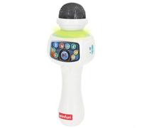 winfun Microphone karaoké pour Enfant, Connexion sans Fil, lumières, 10 mélodies, 3 rythmes Beatbox, 4 Effets vocaux, applaudissements, contrôle du Volume, Jouets pour Enfants à partir de 24 Mois