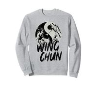 Wing Chun Entraînement de Combattant Arts Martiaux Sweatshirt