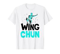 Wing Chun Entraînement Entraînement Combattant d'arts martiaux T-Shirt