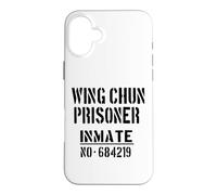 Wing Chun Kung Fu Prisonnier Paresseux Halloween Sport Costume Coque pour iPhone 16 Plus