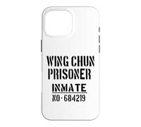 Wing Chun Kung Fu Prisonnier Paresseux Halloween Sport Costume Coque pour iPhone 16 Pro Max