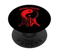 Wing Chun Kung-Fu Yin Yang PopSockets PopGrip Adhésif